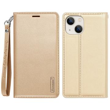 Hanman Minor iPhone 14 Portemonnee Hoesje - Goud