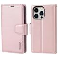 Hanman Miro2 iPhone 14 Pro Portemonnee Hoesje - Rose Gold