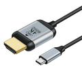 HD023 USB-C-naar-HDMI-kabel - 1.8m, 4K, 60Hz - Zwart