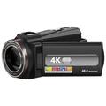 HDV-254KM 4K digitale videocamera met 16X zoom, WiFi - Zwart