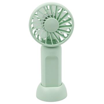 HL007 Mini Handheld Ventilator met 3 Snelheden - Groen