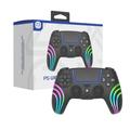 HS-PS5230 Draadloze RGB-gamecontroller met 6-assige gyroscoop voor PlayStation 5/pc - Zwart