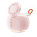 HT-571 5-in-1 magnetische draadloze oplader met Bluetooth-luidspreker en nachtlampje - Roze