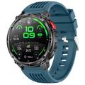 HT33 Gezondheidsmonitoring Bluetooth Smartwatch met Deense taal - 1,7" IPS scherm - Blauw