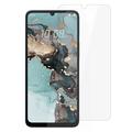 HTC Wildfire E5 Plus Glazen Screenprotector - Case Friendly - Doorzichtig