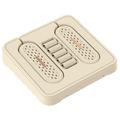 HXQ-01 2-in-1 voetverwarmer en schoendroger - Wit