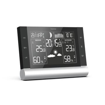 Hama Black Line Plus Weerstation met wekker