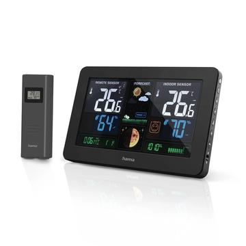 Hama Premium Weerstation met USB-poort - Zwart