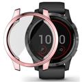 Hat Prince Garmin Venu 2S TPU Hoesje met Schermbeschermer - 40mm - Rosé goud