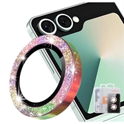 Samsung Galaxy Z Flip8 Hat Prince Glitter Camera Lens Beschermer - Kleurrijke