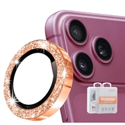 iPhone 18 Pro/18 Pro Max Hat Prince Glitter Camera Lens Beschermer - Oranje