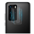 Hat Prince Huawei P40 Pro Camera Lens Glazen Protector - 2 St.
