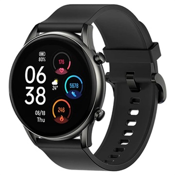 Haylou RT2 LS10 Waterbestendig Bluetooth Smartwatch (Geopende verpakking - Bevredigend) - Zwart