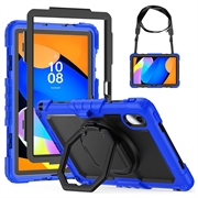 Lenovo Tab M11/Idea Tab Heavy Duty 360 Cover met Polsbandje - Donkerblauw