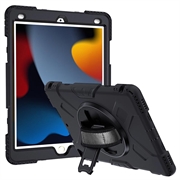 iPad 10.2 2019/2020/2021 Robust 360 Cover met Polsbandje