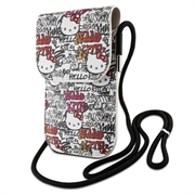 Hello Kitty HKOWBHDGPTE Universele hoes met riem - Graffiti