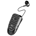 Hileo Hi60 Bluetooth-headset met Intrekbare Oortelefoon - Zwart