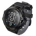 Hoco Y107 4G-smartwatch voor kinderen met GPS - Zwart