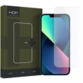 iPhone 13/13 Pro/14/16e Hofi Hybrid Pro+ Glazen Screenprotector - Doorzichtig