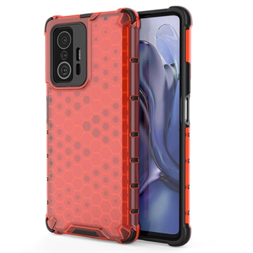 Xiaomi 11T/11T Pro Honeycomb Armored Hybride Hoesje