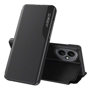 Honor 400 Smart Clear View Flip Hoesje - Zwart