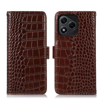 Honor 400 Lite Crocodile Series Wallet Leren Hoesje met RFID