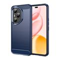 Honor 400 Pro Geborsteld TPU Hoesje - Koolstofvezel