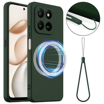 Honor 400 Smart 5G/4G/X7d 4G/5G Liquid Siliconen Hoesje - MagSafe Compatibel