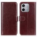 Honor 600 Lite Portemonnee Hoesje met Standaard - Bruin