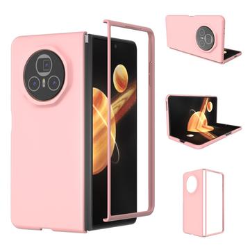 Honor Magic V3 Geruberiseerd Kunststof Hoesje - Roze