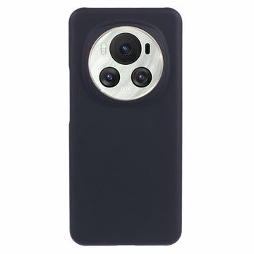 Honor Magic6 Geruberiseerd Kunststof Hoesje - Zwart
