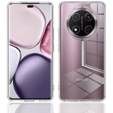 Honor Magic7 Lite Krasbestendig Hybride Hoesje - Doorzichtig