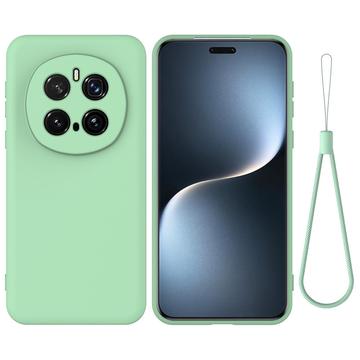 Honor Magic7 Pro Vloeibare siliconen hoesje met polsbandje