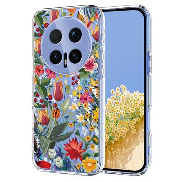 Honor Magic8 Pro TPU-hoesje met bloemenpatroon - Lelies