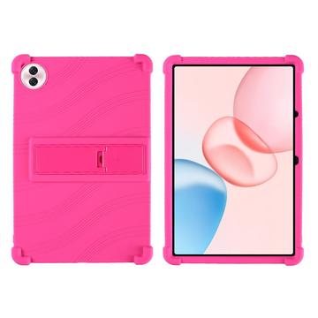 Honor Pad 10 Silicone Hoesje met Kickstand - Hot Pink