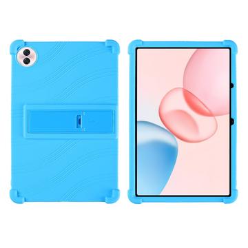 Honor Pad 10 Silicone Hoesje met Kickstand - Lichtblauw