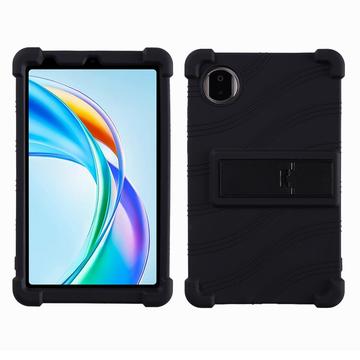 Honor Pad X7 Silicone Hoesje met Kickstand - Zwart