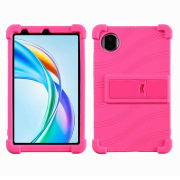 Honor Pad X7 Silicone Hoesje met Kickstand - Hot Pink