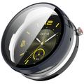 Honor Watch Fit Elegant Plastic Hoesje met Glazen Screenprotector