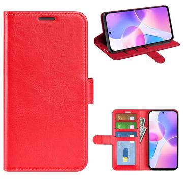 Honor X40i Portemonnee Hoesje met Magneetsluiting - Rood