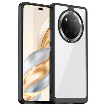 Honor Magic7 Lite/X60 Pro/X9c Anti-schok Hybride Hoesje - Zwart