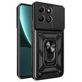Honor X6b Hybride Hoesje met Roterende Ring en Cameraschild