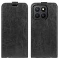 Honor X8c Verticale Flip Hoesje met Kaartsleuf - Zwart