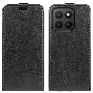 Honor X8c Verticale Flip Hoesje met Kaartsleuf - Zwart