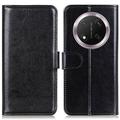 Honor X60 Pro/X9c/Magic7 Lite Portemonnee Hoesje met Magnetische Sluiting - Zwart