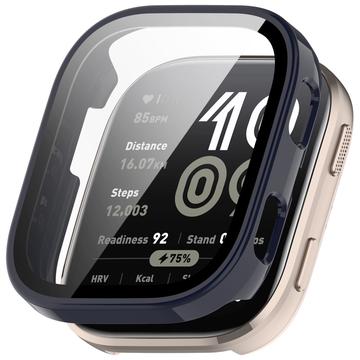 Huami Amazfit Bip 6 Plastic Hoesje met Glazen Screenprotector - Blauw