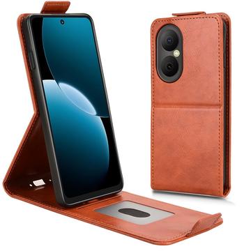 Huawei Enjoy 80 Verticale Flip Hoesje met Standaard