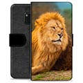 Huawei Mate 20 Pro Premium Portemonnee Hoesje - Leeuw