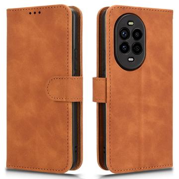 Huawei Nova 13 Pro Portemonnee Hoesje met Magnetische Sluiting - Bruin