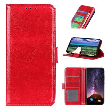 Huawei Nova Y90/Enjoy 50 Pro Portemonnee Hoesje met Magneetsluiting - Rood